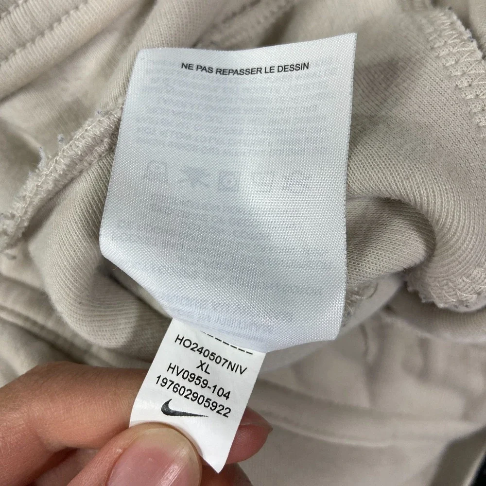 Nike Tech Fleece Joggers Mens XL Beige‎ Vintage Y2K Performance Season